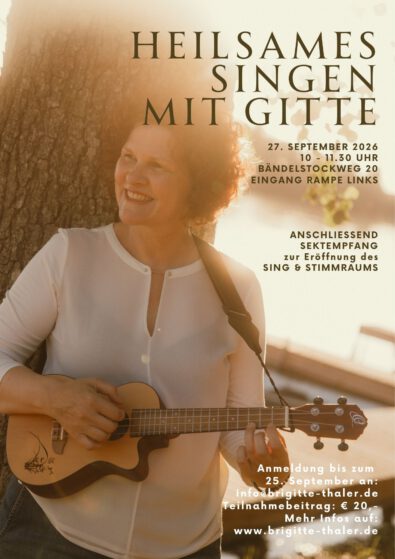 Heilsames Singen mit Gitte